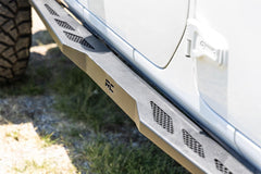 Rough Country Rock Sliders - 90801 - ROCKER PANEL GUARD from Black Patch Performance