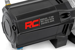 Rough Country Electric Winch - RS6500SA - Black Patch Performance - ROUGRS6500SA