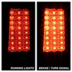 07-10 Jeep Grand Cherokee Tail Light Set - Black Patch Performance - SPYD5070227