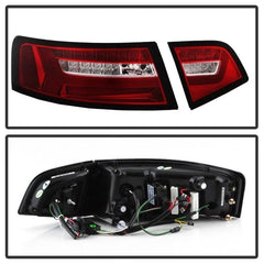 09-12 Audi A6 Tail Light Set - Black Patch Performance - SPYD5085191