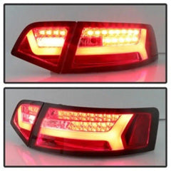 09-12 Audi A6 Tail Light Set - Black Patch Performance - SPYD5085191