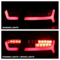 09-12 Audi A6 Tail Light Set - Black Patch Performance - SPYD5085191