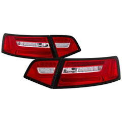 09-12 Audi A6 Tail Light Set - Black Patch Performance - SPYD5085191