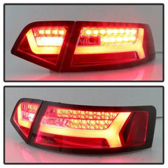 09-12 Audi A6 Tail Light Set - Black Patch Performance - SPYD5085191