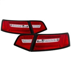 09-12 Audi A6 Tail Light Set - Black Patch Performance - SPYD5085191