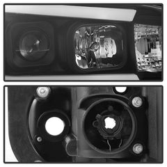 06-10 Dodge Charger Headlight Set - Black Patch Performance - SPYD5085245
