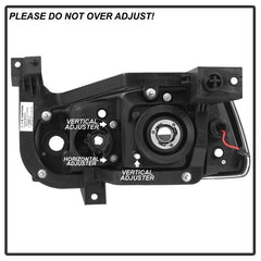06-10 Dodge Charger Headlight Set - Black Patch Performance - SPYD5085245
