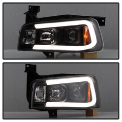 06-10 Dodge Charger Headlight Set - Black Patch Performance - SPYD5085245
