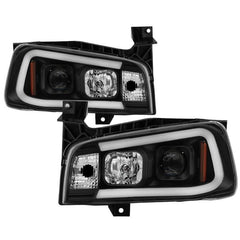 06-10 Dodge Charger Headlight Set - Black Patch Performance - SPYD5085245