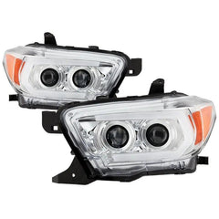 16-18 Toyota Tacoma Headlight Set - Black Patch Performance - SPYD5085825