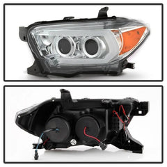 16-18 Toyota Tacoma Headlight Set - Black Patch Performance - SPYD5085825