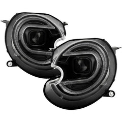 07-12 Mini Cooper Headlight Set - Black Patch Performance - SPYD5088215