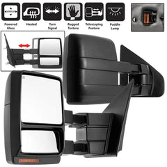 07-14 Ford F-150 Door Mirror Set - Black Patch Performance - SPYD9936791