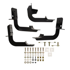 Westin 22-1895 Premier Oval Nerf Step Bar Mount Kit - Body from Black Patch Performance