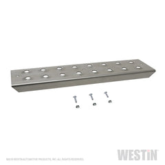 Westin 56-100015 HDX Stainless Drop Replacement Step Plate Kit - Body from Black Patch Performance