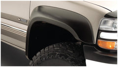Bushwacker 40925-02 Black Extend-A-Fender Style Smooth Finish 4-Piece Fender Flare Set for 2007-2013 Chevrolet Silverado 1500; Fits 69.3 In. Bed - Body from Black Patch Performance