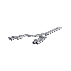MBRP Exhaust 3in. Cat Back; with Quad 4in. Dual Wall Tips; Race Version; T304 - MBRP Exhaust - Exhaust
