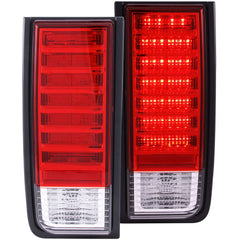 03 - 04 Hummer H2 Tail Light Set - Black Patch Performance - ANZO311068