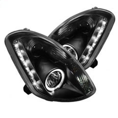 03 - 04 INFINITI G35 Headlight Set - Black Patch Performance - SPYD5031747