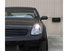 03 - 04 INFINITI G35 Headlight Set - Black Patch Performance - SPYD5031747