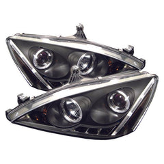 03 - 07 Honda Accord Headlight Set - Black Patch Performance - SPYD5010636