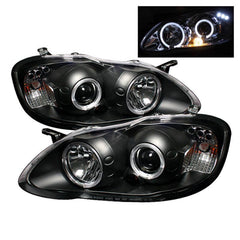 03 - 08 Toyota Corolla Headlight Set - Black Patch Performance - SPYD5011787
