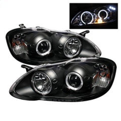 03 - 08 Toyota Corolla Headlight Set - Black Patch Performance - SPYD5011787