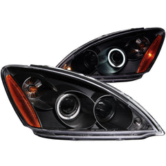 04 - 06 Mitsubishi Lancer Headlight Set - Black Patch Performance - ANZO121102