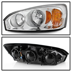 04 - 08 Chevrolet Malibu Headlight - Left - Black Patch Performance - SPYD9943232