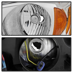 04 - 08 Chevrolet Malibu Headlight - Left - Black Patch Performance - SPYD9943232