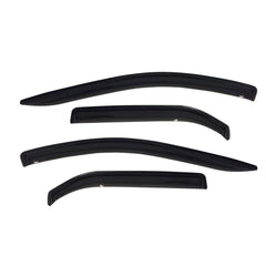 04 - 09 Mazda 3 (Hatchback) Side Window Deflector - N/A - Black Patch Performance - WEST7257486