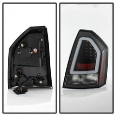 05 - 07 Chrysler 300 Tail Light Set - Black Patch Performance - SPYD5083326
