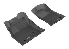 05 - 11 Toyota Tacoma Floor Mat Set - Front - Black Patch Performance - 3DMAL1TY05711509