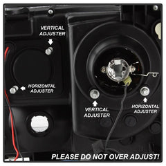 05 - 11 Toyota Tacoma Headlight Set - Black Patch Performance - SPYD5084668