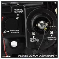 05 - 11 Toyota Tacoma Headlight Set - Black Patch Performance - SPYD5084668