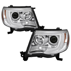 05 - 11 Toyota Tacoma Headlight Set - Black Patch Performance - SPYD5084668