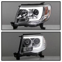 05 - 11 Toyota Tacoma Headlight Set - Black Patch Performance - SPYD5084668