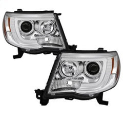 05 - 11 Toyota Tacoma Headlight Set - Black Patch Performance - SPYD5084668