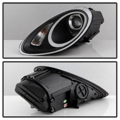 06 - 08 Porsche Cayman Headlight Set - Black Patch Performance - SPYD5083197
