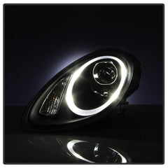 06 - 08 Porsche Cayman Headlight Set - Black Patch Performance - SPYD5083197