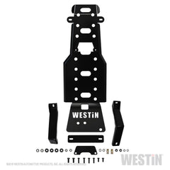 07 - 11 Jeep Wrangler Skid Plate - Belly Pan - Black Patch Performance - WEST4221125