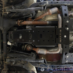 07 - 11 Jeep Wrangler Skid Plate - Belly Pan - Black Patch Performance - WEST4221125