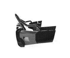 07 - 13 Chevrolet Silverado 1500 Bumper - Front - Black Patch Performance - RANCBSC08HBL1