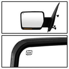 07 - 14 Ford F - 150 Door Mirror - Right - Black Patch Performance - SPYD9935343