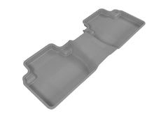 07 - 20 Mitsubishi Outlander Floor Mat Set - Rear - Black Patch Performance - 3DMAL1MT01021501