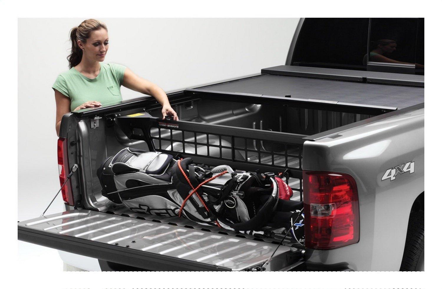 Autostarforus Soft Roll Up Tonneau Cover For 2007-2021 Toyota Tundra 5.5ft Short Bed – Black, Hardware Included