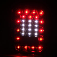 0715 WRANGLER JK 2014 WRANGLER JK LED BLACK TAILLIGHTS DRIVER/PASSENGER - Black Patch Performance - ANZO311212