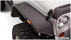 0718 WRANGLER FITS 2DOOR SPORT UTILITY MODELS ONLY FF FLAT STYLE 4PC - Black Patch Performance - BUSH1091907