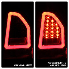 08 - 10 Chrysler 300 Tail Light Set - Black Patch Performance - SPYD5083388