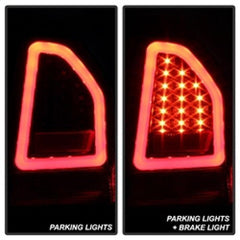 08 - 10 Chrysler 300 Tail Light Set - Black Patch Performance - SPYD5083388